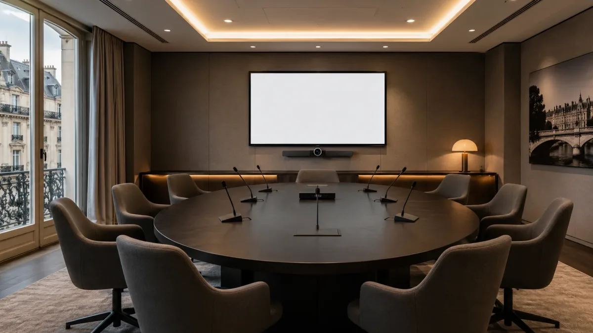 Salle de réunion équipée Paris